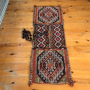 Horse Saddle Bag, Saddle Bag, Camel Bag, Kilim Bag, Ethnic Bag, Handmade Rug, Home Decor Rug, Vintage Bag