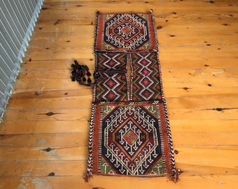 Horse Saddle Bag, Saddle Bag, Camel Bag, Kilim Bag, Ethnic Bag, Handmade Rug, Home Decor Rug, Vintage Bag