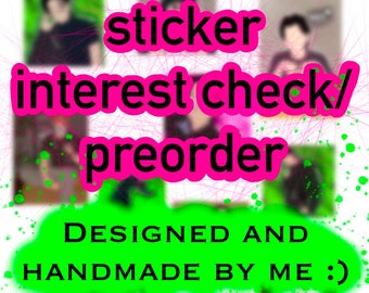STRAYKIDS STICKERS - PREORDER - Bang Chan Lee Minho Lee Know Seo Changbin Hwang Hyunjin Han Jisung Lee Felix Kim Seungmin Yang Jeongin I.N