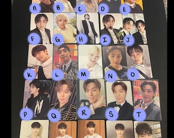 SEVENTEEN OFFICIAL PHOTOCARDS - 17th Heaven Face the Sun