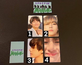 BTS OFFICIAL DICON Taehyung/v Photo-cards (sold Individually) - Etsy