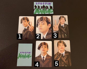 BTS OFFICIAL DICON Taehyung/v Photo-cards (sold Individually) - Etsy
