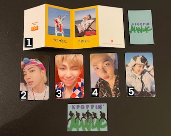 BTS OFFICIAL PHOTOCARDS - Kim Taehyung V Jung Hoseok J-hope – 2019