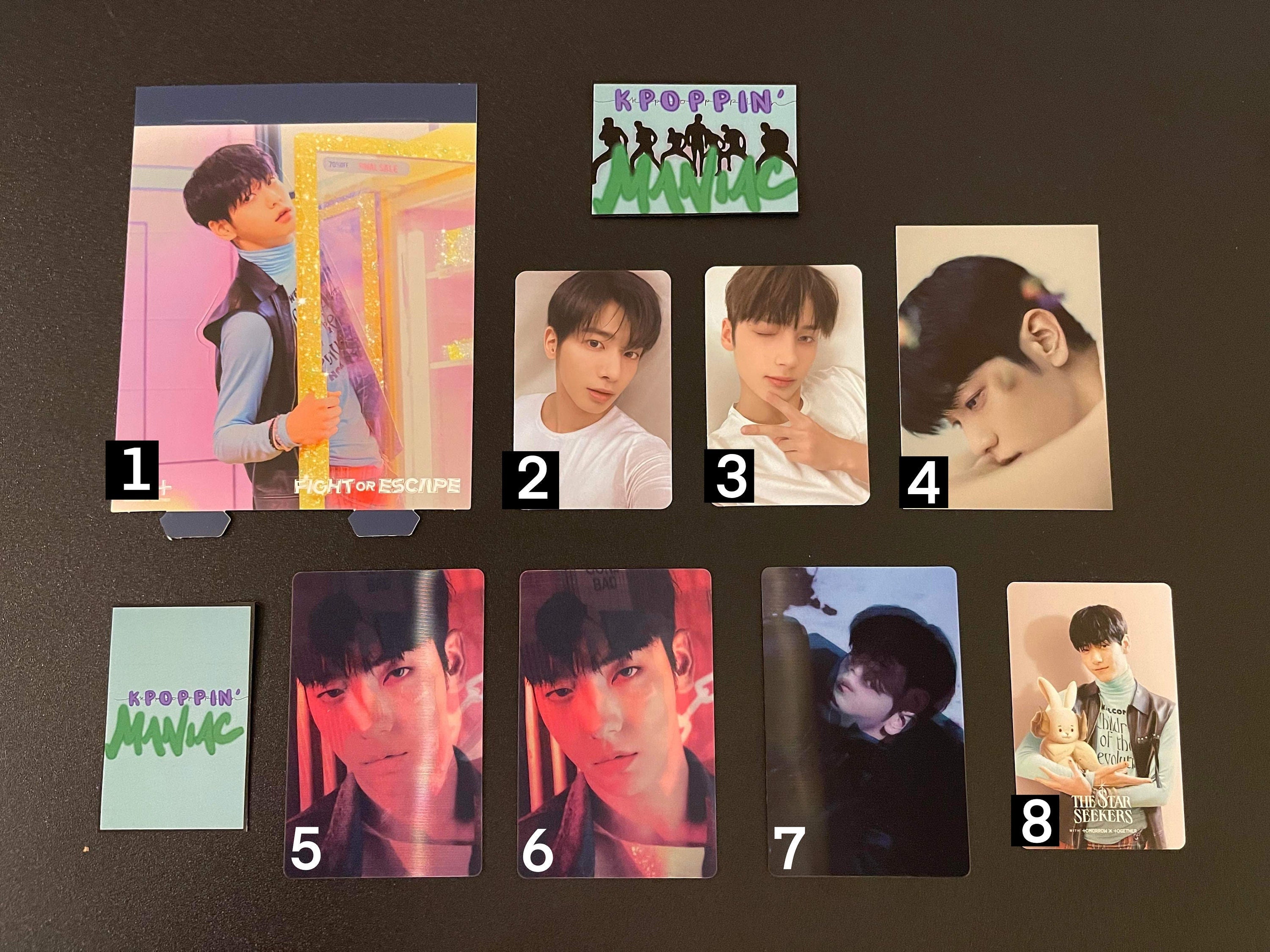 TXT OFFICIAL PHOTOCARDS - Choi Soobin Kang Taehyun Heuning