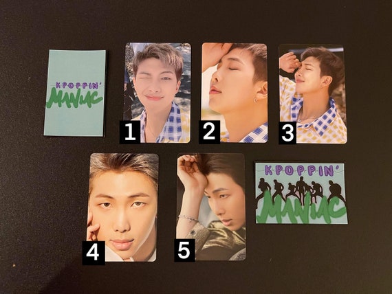 BTS OFFICIAL PHOTOCARDS - Kim Namjoon Rm – D'icon - Etsy