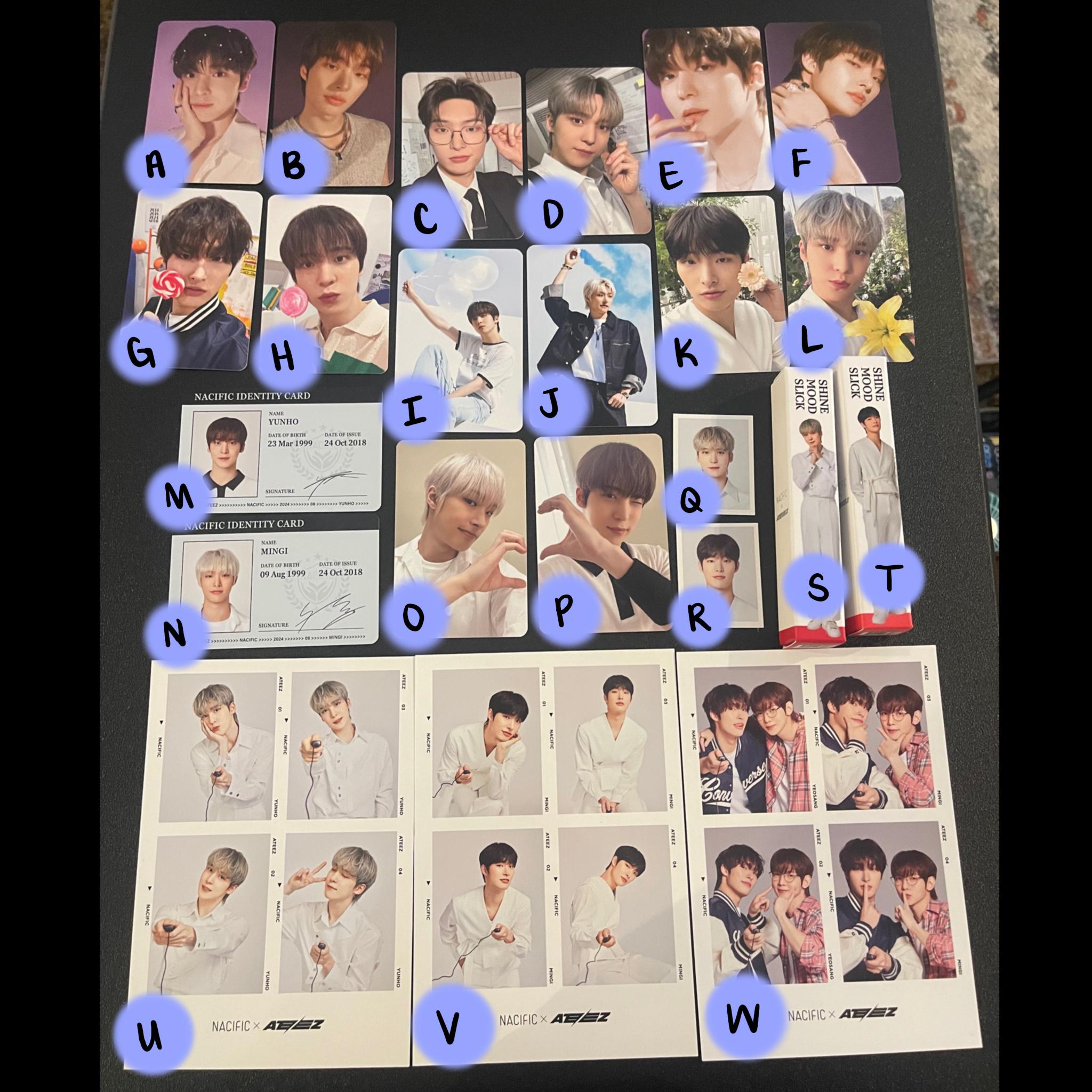 Ateez Unit Photocard - Etsy