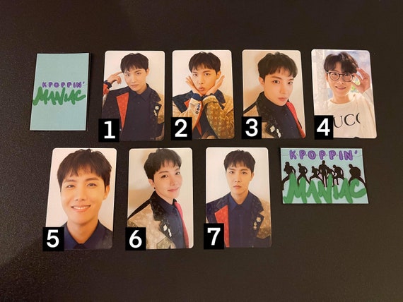 BTS OFFICIAL PHOTOCARDS - Jung Hoseok J-hope – D'icon - Etsy