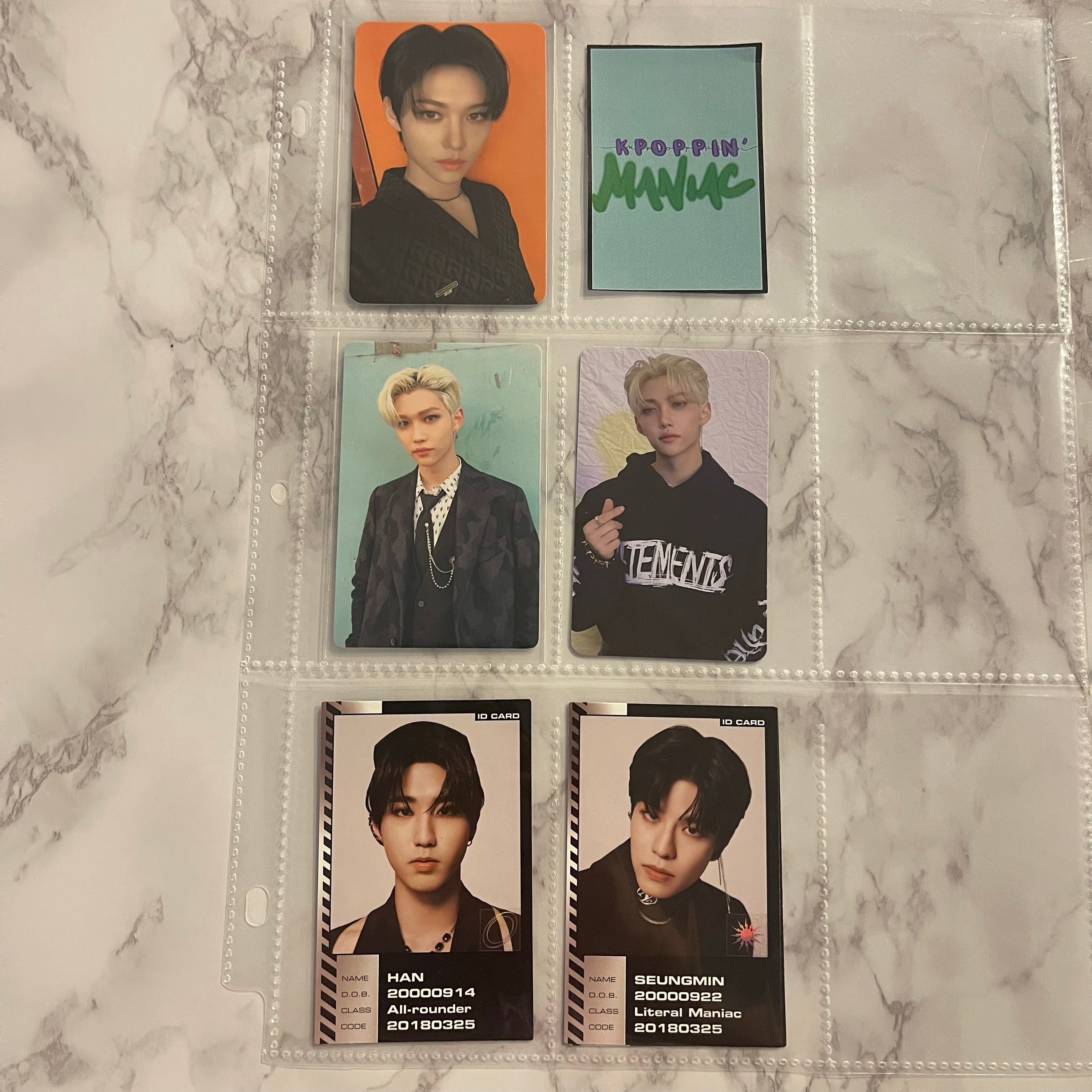 Photo Card Officielle Stray Kids ODDINARY - Han Jisung Type-1 - État Mint
