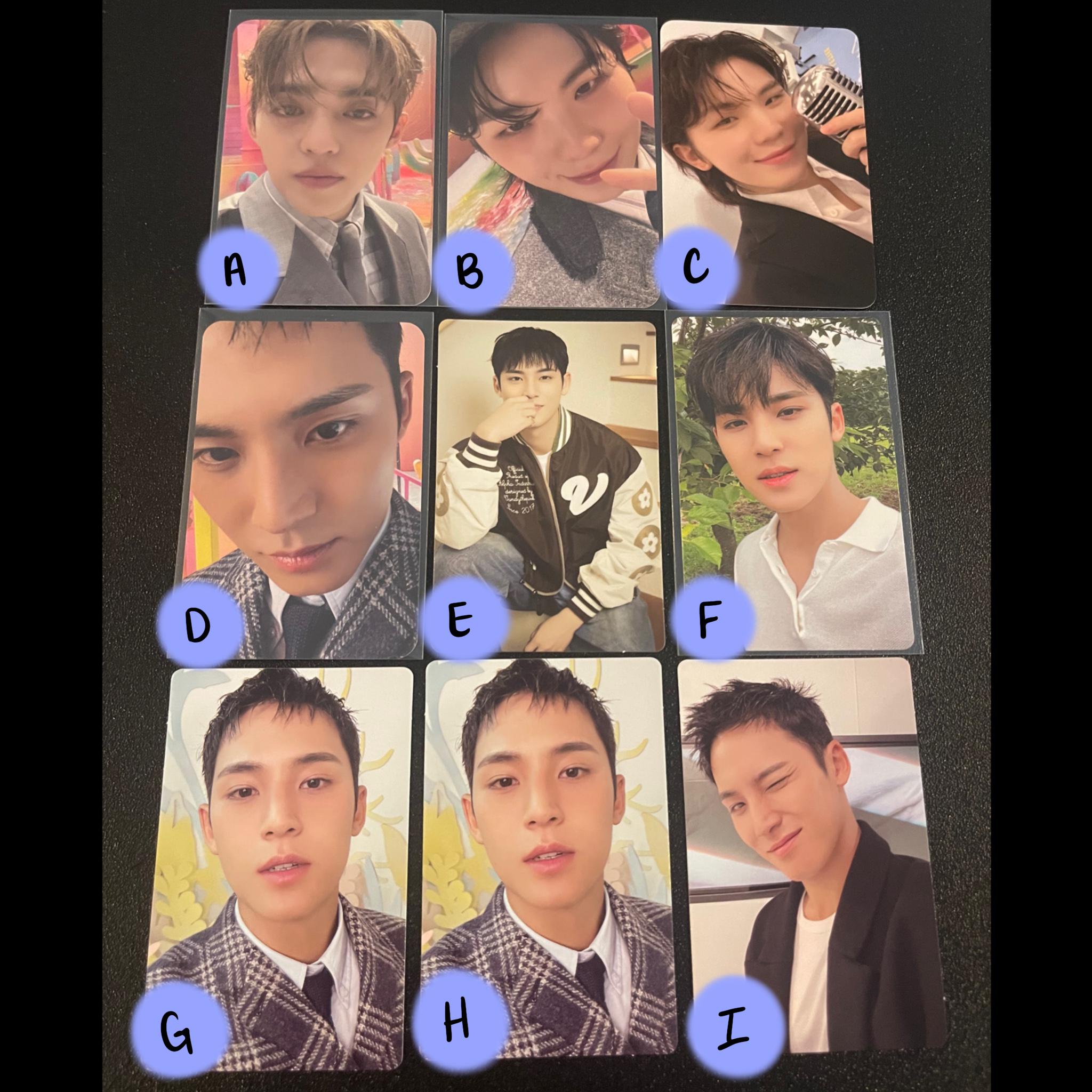 SEVENTEEN OFFICIAL PHOTOCARDS - Scoups Mingyu Woozi - 17 Right