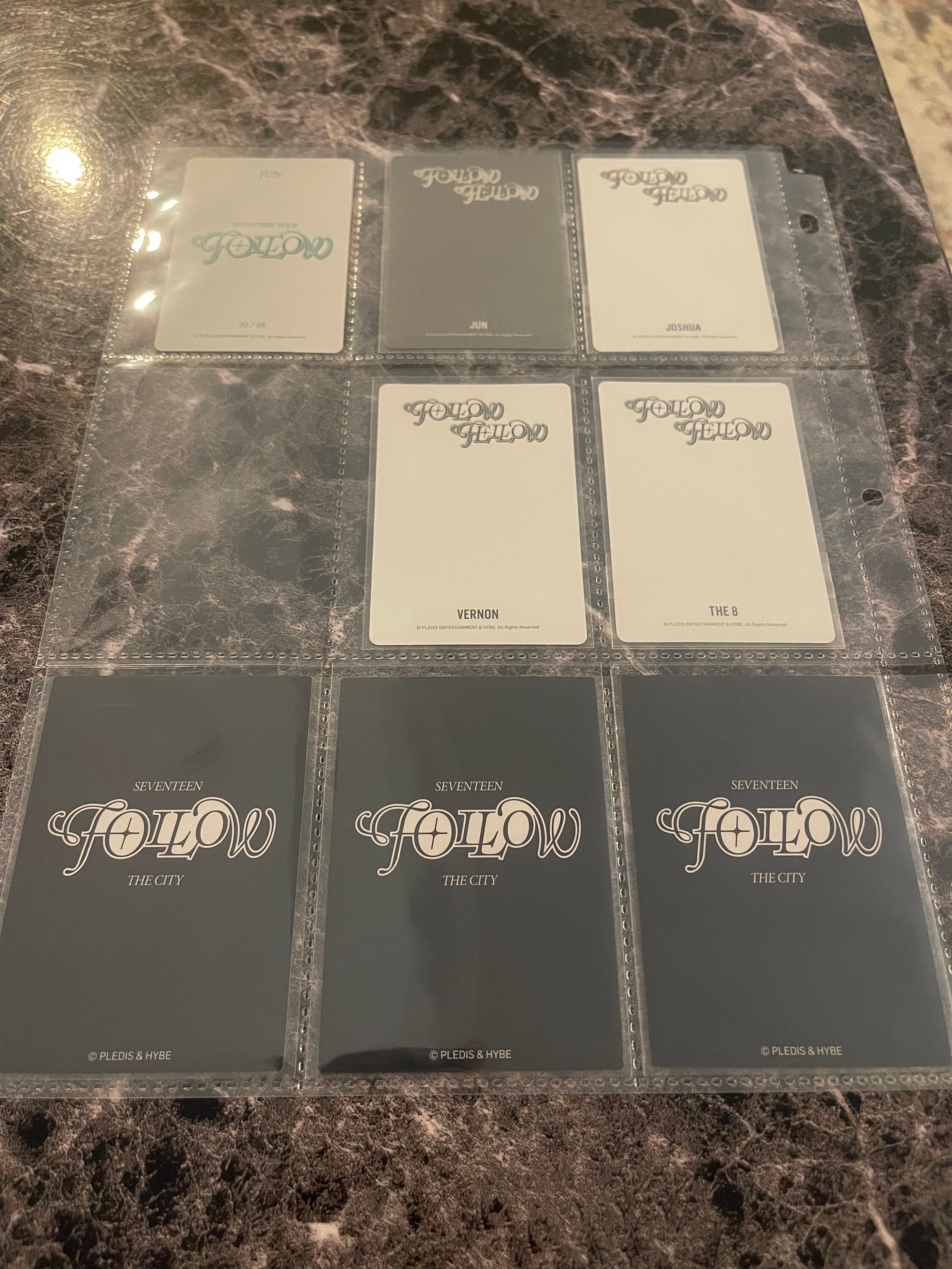 SEVENTEEN OFFICIAL PHOTOCARDS - Follow Trading Pc - Follow