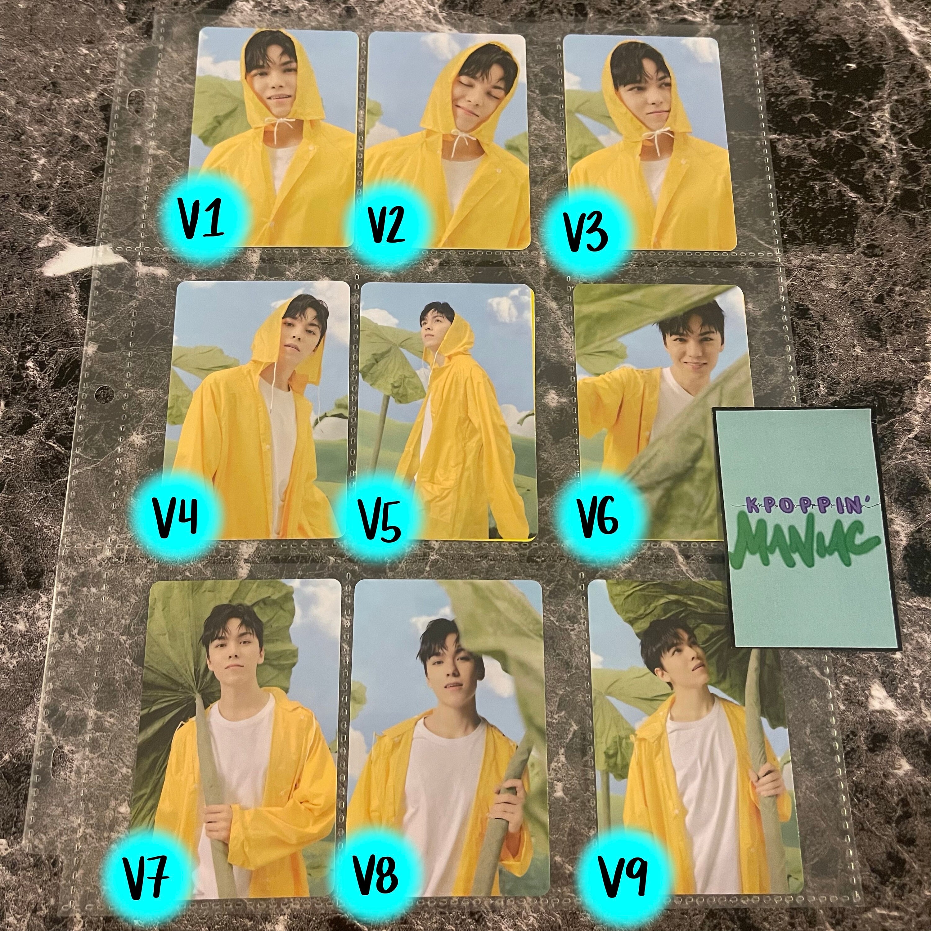 SEVENTEEN OFFICIAL PHOTOCARDS - 17th Heaven Carat Ver - Jeonghan