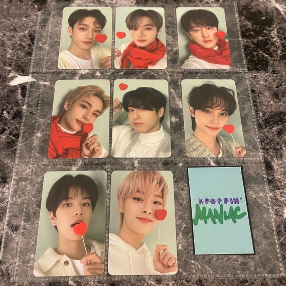 STRAYKIDS OFFICIAL PHOTOCARDS - Bang Chan Lee Know Changbin