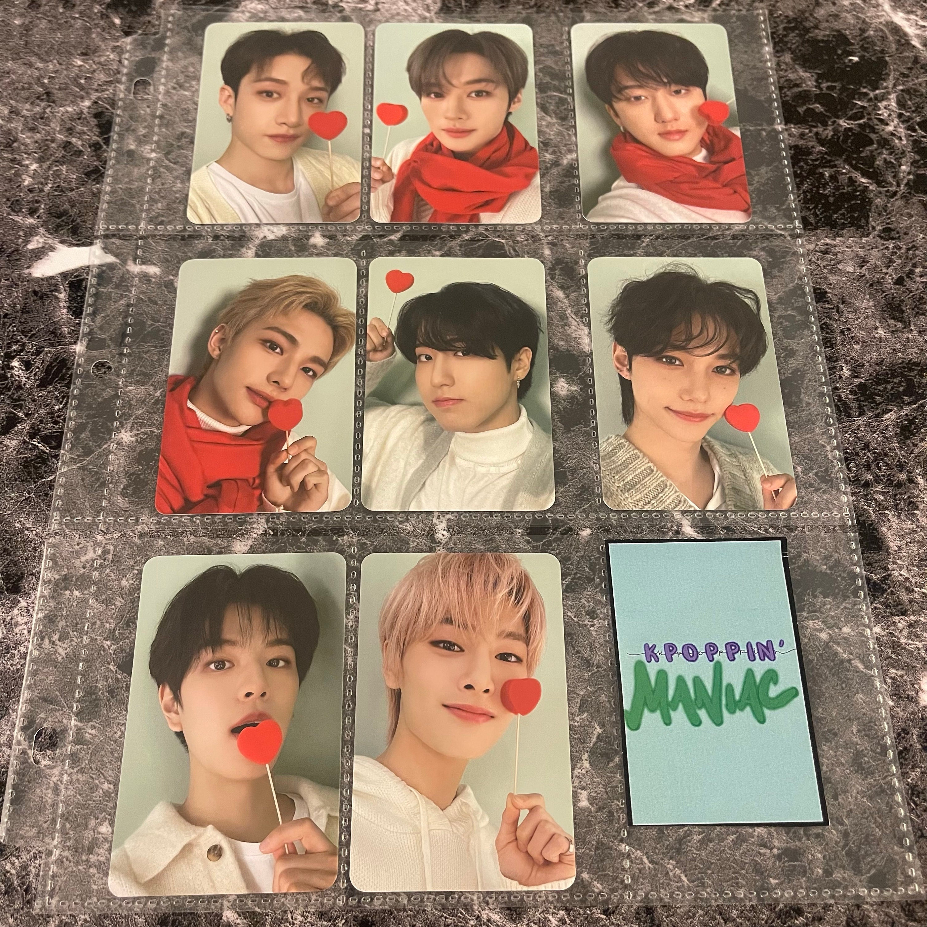 STRAYKIDS OFFICIAL PHOTOCARDS - Bang Chan Lee Know Changbin