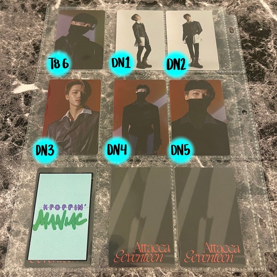 SEVENTEEN OFFICIAL PHOTOCARDS - Attacca Carat Ver - Scoups