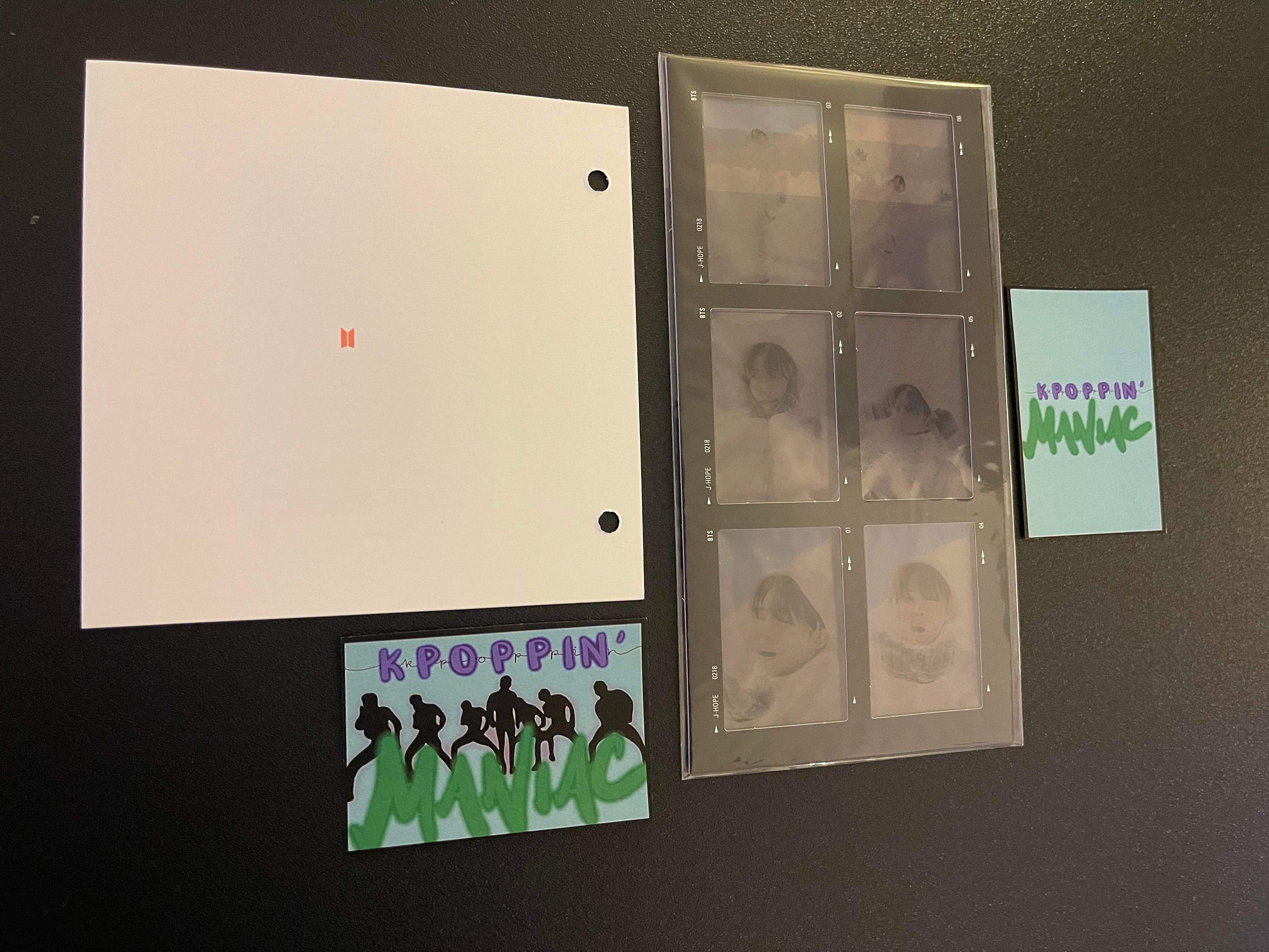 BTS OFFICIAL PHOTOCARDS - Kim Taehyung V Jung Hoseok J-hope – 2019