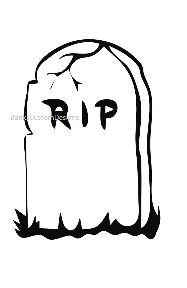 Tombstone SVG - Etsy