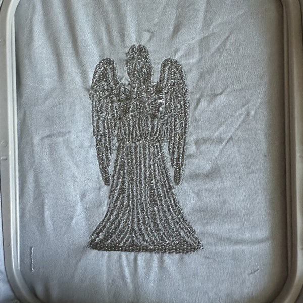 Weeping Angel Embroidery Machine File