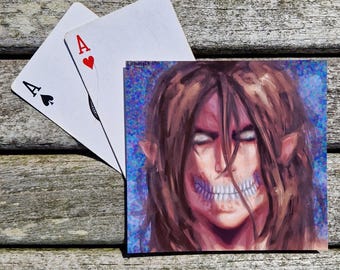 Impresión artística del Titán de Eren Jaeger