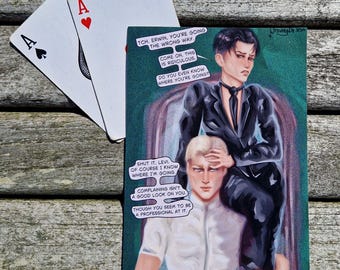 Lámina artística de Levi Ackerman y Erwin Smith: Disputas