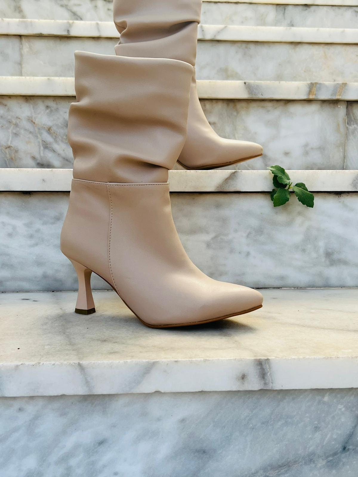 Beige Ankle Boots - Etsy