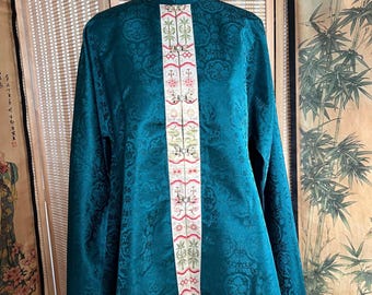 On Sale, Chinese Traditional Hanfu, Women Top, Brocade Clothing, Asian Shirt, Ming Dynasty, Hanfu Costume Party, Ceremony, New Year Event