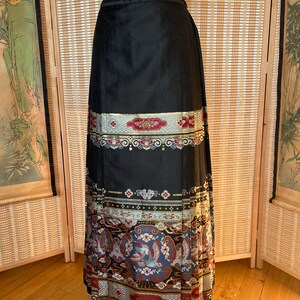 Holiday, Chinese Traditional Hanfu, Brocade Gold Thread, Ming Dynasty, Ma Mian Skirt, Women Dress, Hanfu Party Costume, Horse Face Dress Black