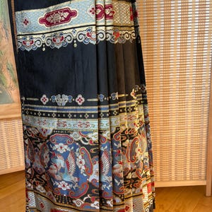 Holiday, Chinese Traditional Hanfu, Brocade Gold Thread, Ming Dynasty, Ma Mian Skirt, Women Dress, Hanfu Party Costume, Horse Face Dress image 13
