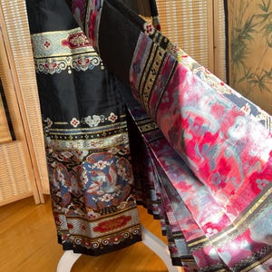 Holiday, Chinese Traditional Hanfu, Brocade Gold Thread, Ming Dynasty, Ma Mian Skirt, Women Dress, Hanfu Party Costume, Horse Face Dress image 15