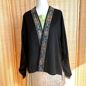 Chinese Traditional Hanfu, Perfect Match Hanfu Top, Women Hanfu, Chinese Top Shirt, Ming Dynasty, Hanfu Party Costume, Brocade Collar Hanfu