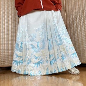 Chinese Hanfu, Traditional Women Clothing, Ming Dynasty, For Waist 81-88cm, Ma Mian Skirt, Horse Face Dress, Phoenix Hanfu, Costume Party
