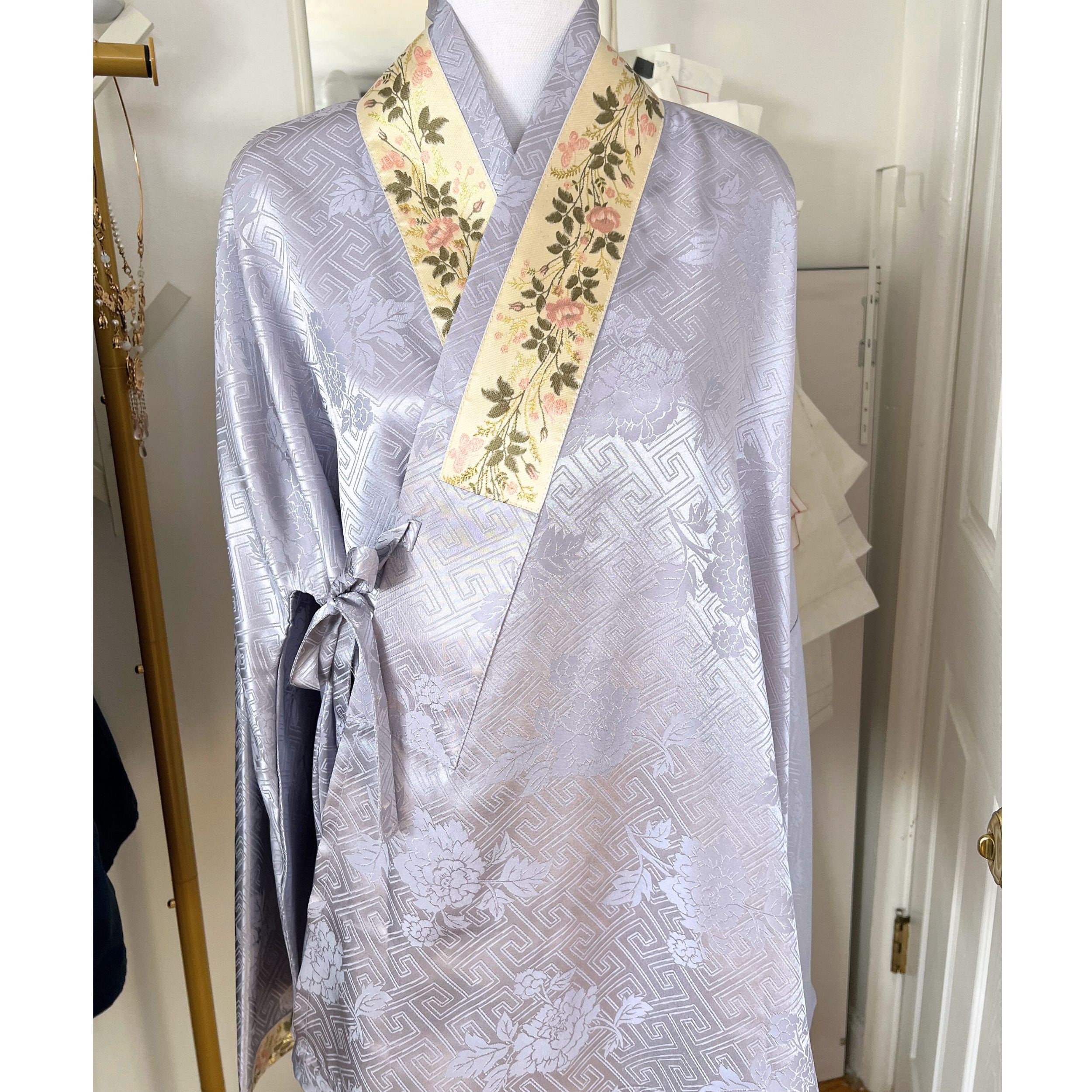 Chinese Traditional Hanfu, Ansian Style, Women Hanfu, Plus Hanfu Top, Ming Dynasty, Hanfu Costume Party, Brocade Clothing, 4 colors