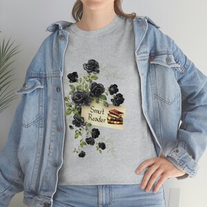 Smut Reader Blumen Shirt / Book Lover Geschenk / Romance Reader Shirt