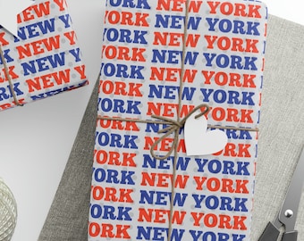 New York Wrapping Paper Roll, New York Gift Wrapping Paper Roll, New York Travel Gift Wrapping Paper