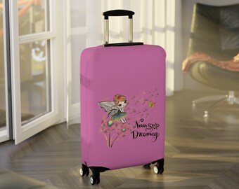 Never Stop Dreaming Luggage Cover, Never Stop Dreaming Luggage Protector