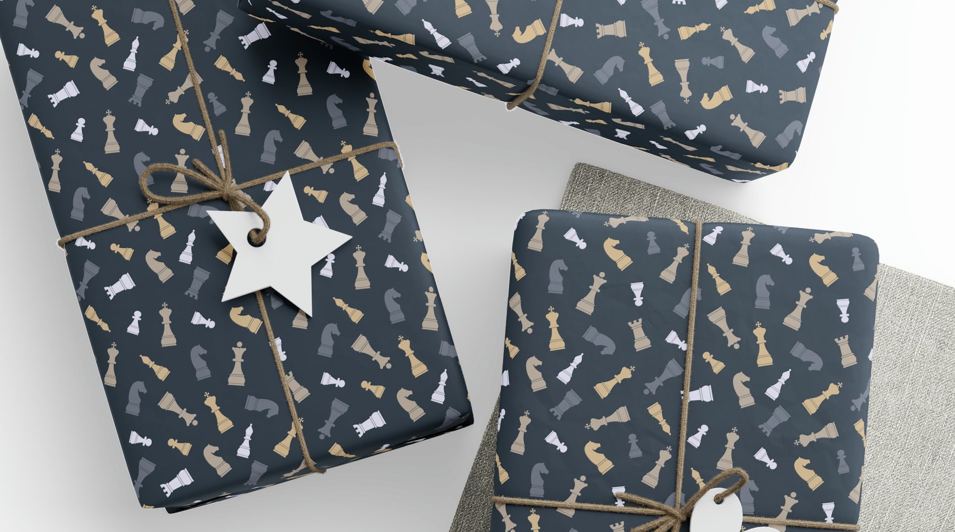 Chess Wrapping Paper, Chess Birthday Wrapping Paper, Chess Gift ...