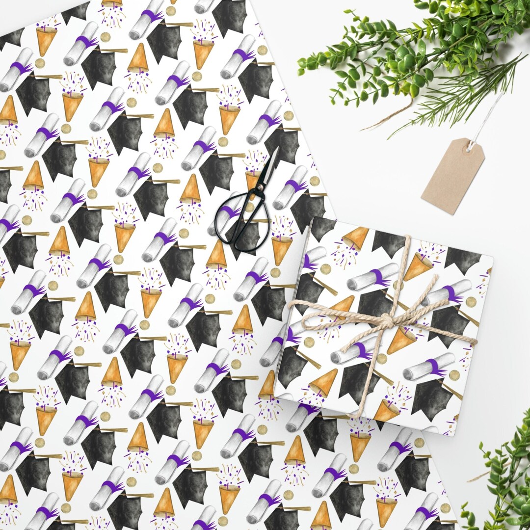Graduation Gift Wrapping Paper Graduate Gift Wrapping Paper - Etsy