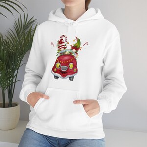 Cute Christmas Gnomes Unisex Heavy Blend Hooded Sweatshirt 2022
