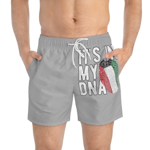 It&#39;s in My DNA Kuwait Flag Swim Trunks
