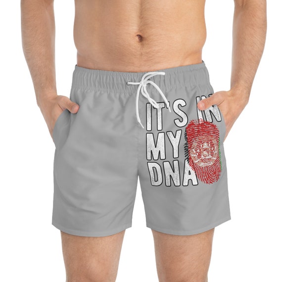 Costume Da Bagno Uomo Bandiera Kazakistan: Pantaloncini Spiaggia Con Tasche, Asciugatura Rapida, Elastico E Coulisse, Stampa Unica