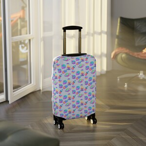 Planets Space Aliens Luggage Cover