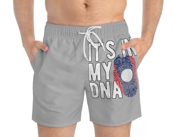 It's in My DNA Laos Flagge Badehose