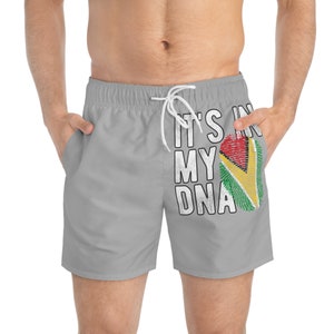 It&#39;s in My DNA Guyana Flag  Swim Trunks