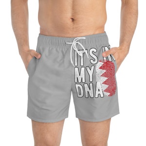It&#39;s in My DNA Bahrain Flag Swim Trunks