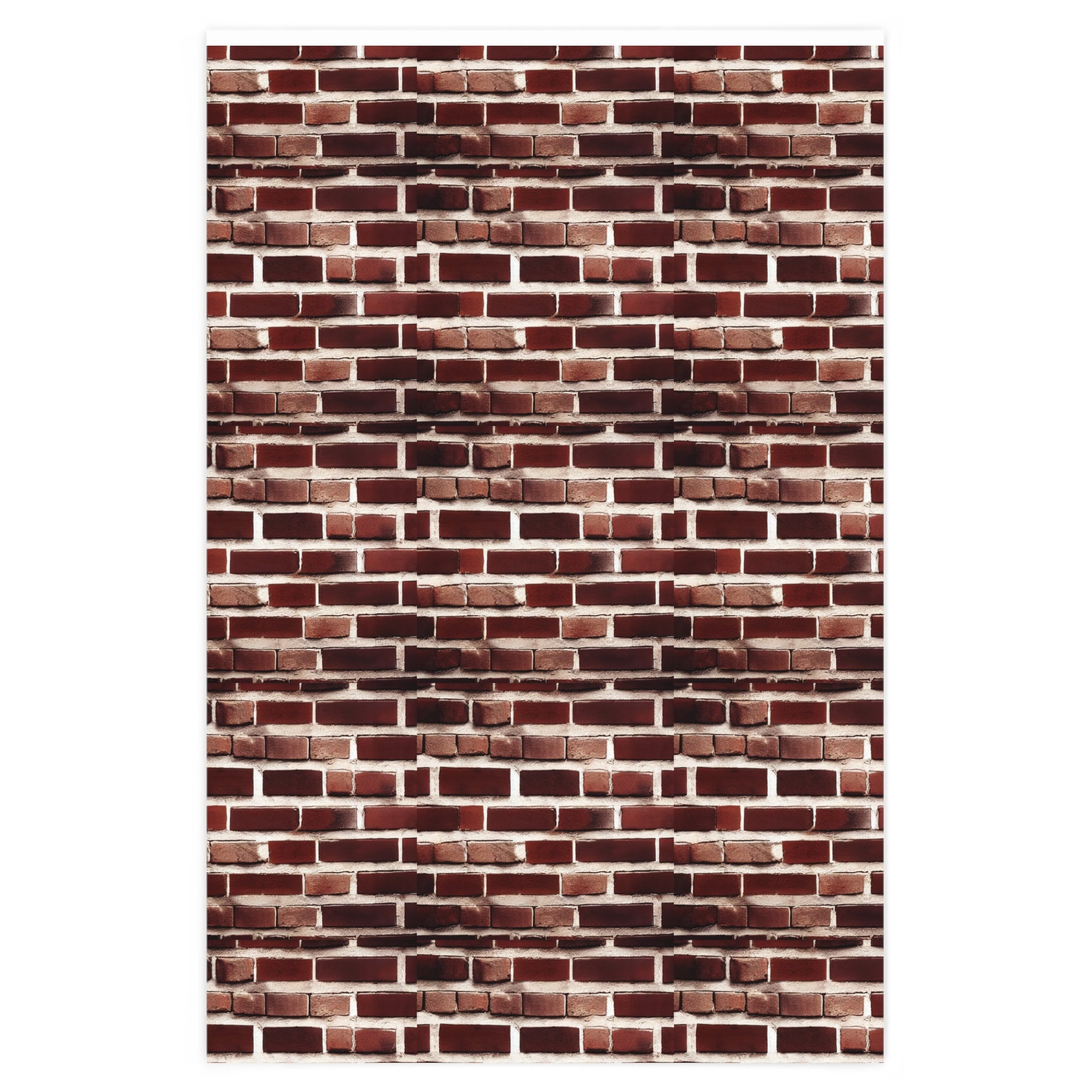 Brick Wrapping Paper, Bricks Wrapping Paper, Brick Wall Birthday