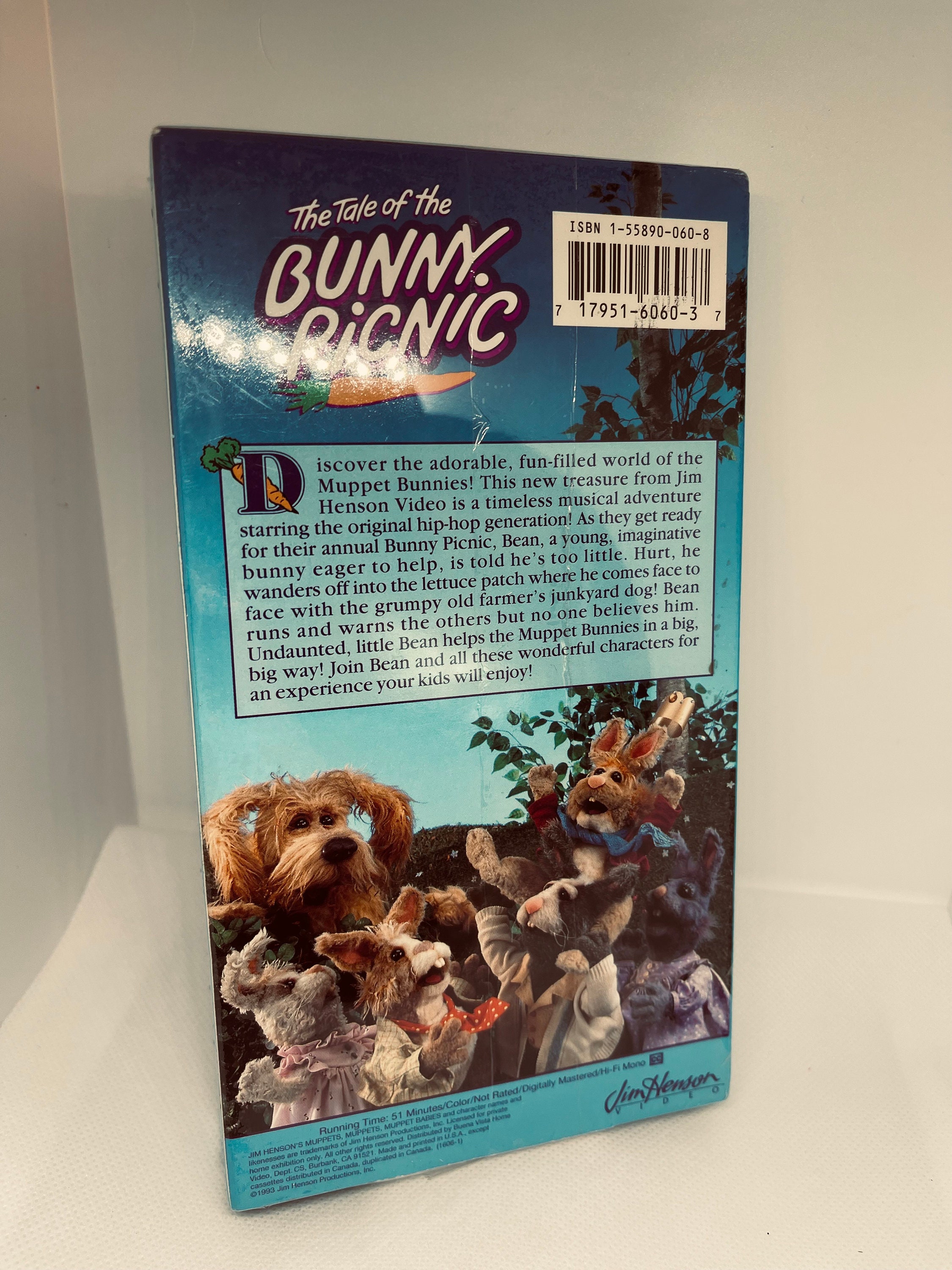 Jim Henson Bunny Picnic VHS 1993 Etsy UK