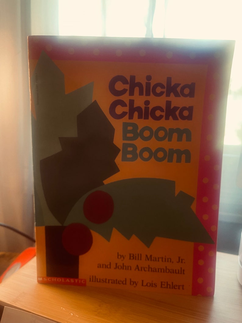 Chicka Chicka Boom Boom by Bill Martin Jr. - Etsy