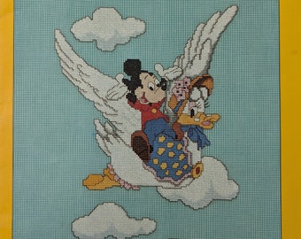 DISNEY PARAGON BABY Counted Cross Stitch Booklet Mickey, Dumbo, Peter Pan, Jiminy Cricket, Bambi