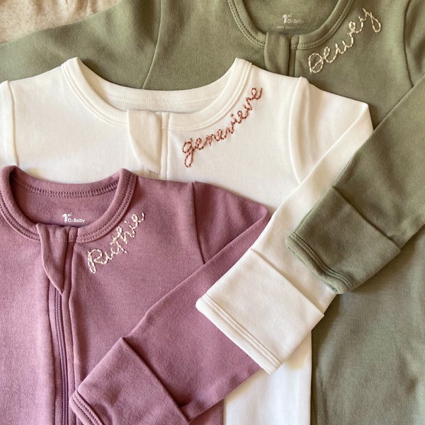 Footie Pajamas Baby Etsy