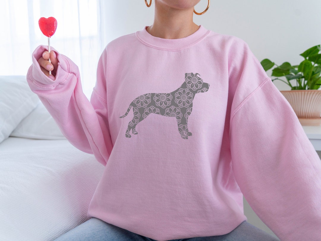 Pitbull Sweatshirt, Pitbull Mama Shirt, Dog Mom Sweatshirt, Gift for