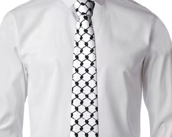 Palestinian Kuffiya Neck Tie